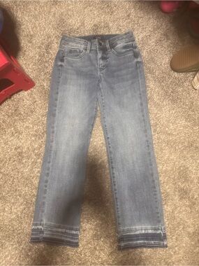 NYDJ Light Wash Straight Leg Jeans
